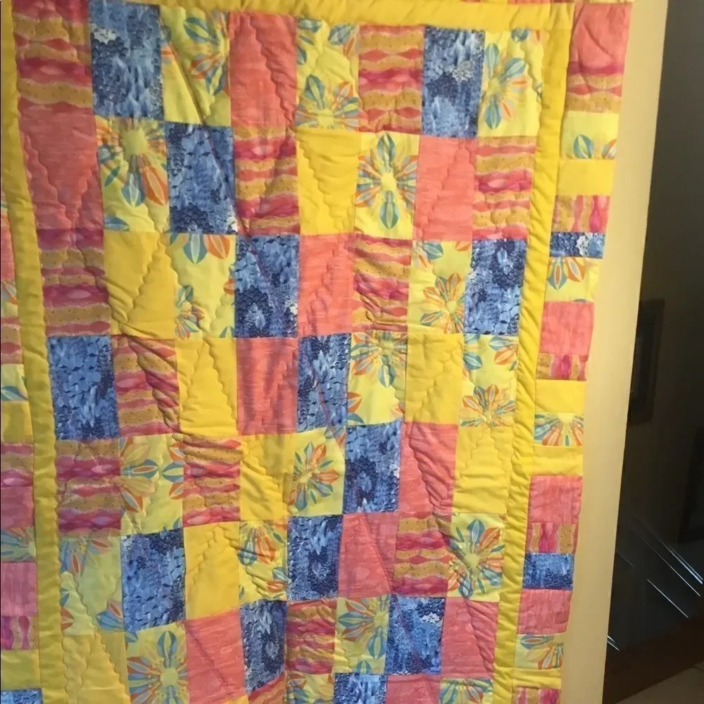 Handmade Lap Quilt for Adult or Child